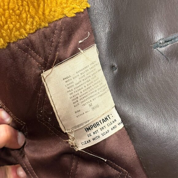 Vintage Milano Rugged Outerwar Amerfoam Jacket Made in Japan Medium - Picture 6 of 6